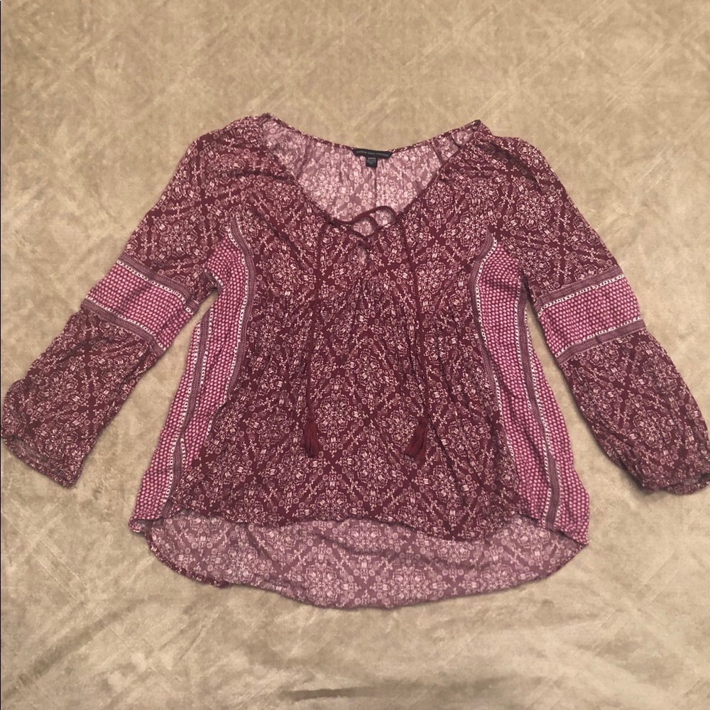 American Eagle Flowy Top